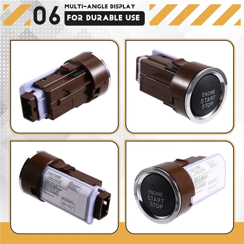 

For Toyota Camry& Highlander 2006-2012 Car Ignition Start Switch Button 89611-06010 8961106010 Accessories