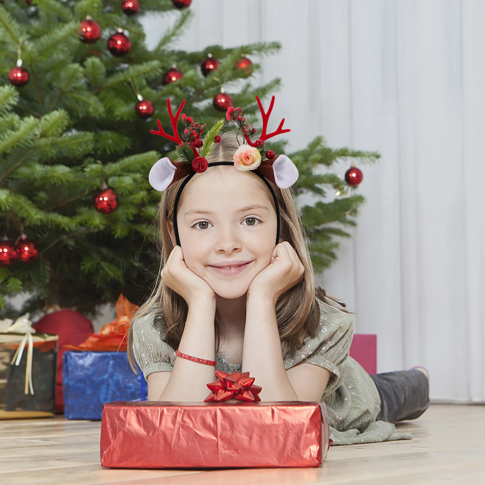 

Plastic Deer Kids Christmas Headb Headwear Party Headdress Fashion Holiday Headpiece Christmas Headpiece Hoop
