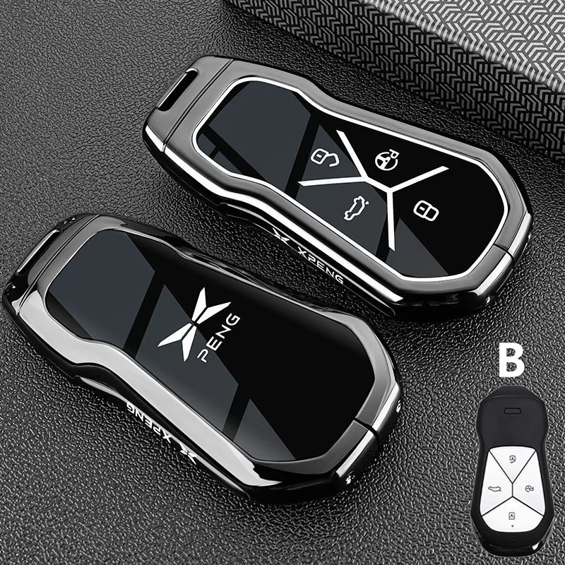 Für Xpeng Xiaopeng Mona M03 P7 P7i P7 + P5 G3 G3i G6 G9 G7 2025 2023 Auto Schlüssel Fall schlüsselbund Fob Abdeckung Shell Tasche Fob Zubehör
