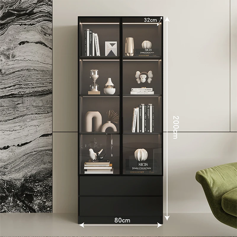 Reception Nordic Living Room Cabinets Librero Mobile Decor Cabinets House Container Bookshelf Postmodern Vitrina Salon Furniture