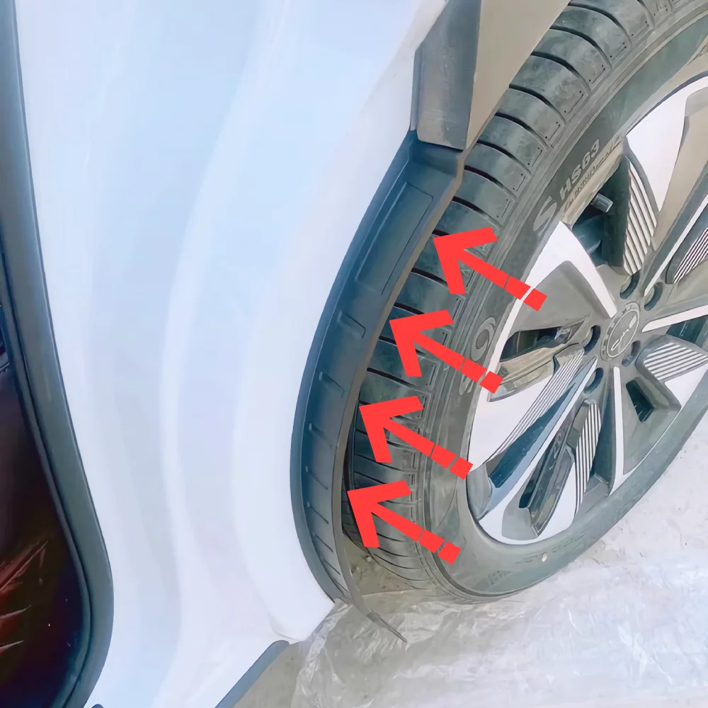 

1 Pair Rear Wheels Mud Flaps For BYD Song Plus DMI Seal U 2023-2025 Mudguard Car Fender Cover Splash Guard