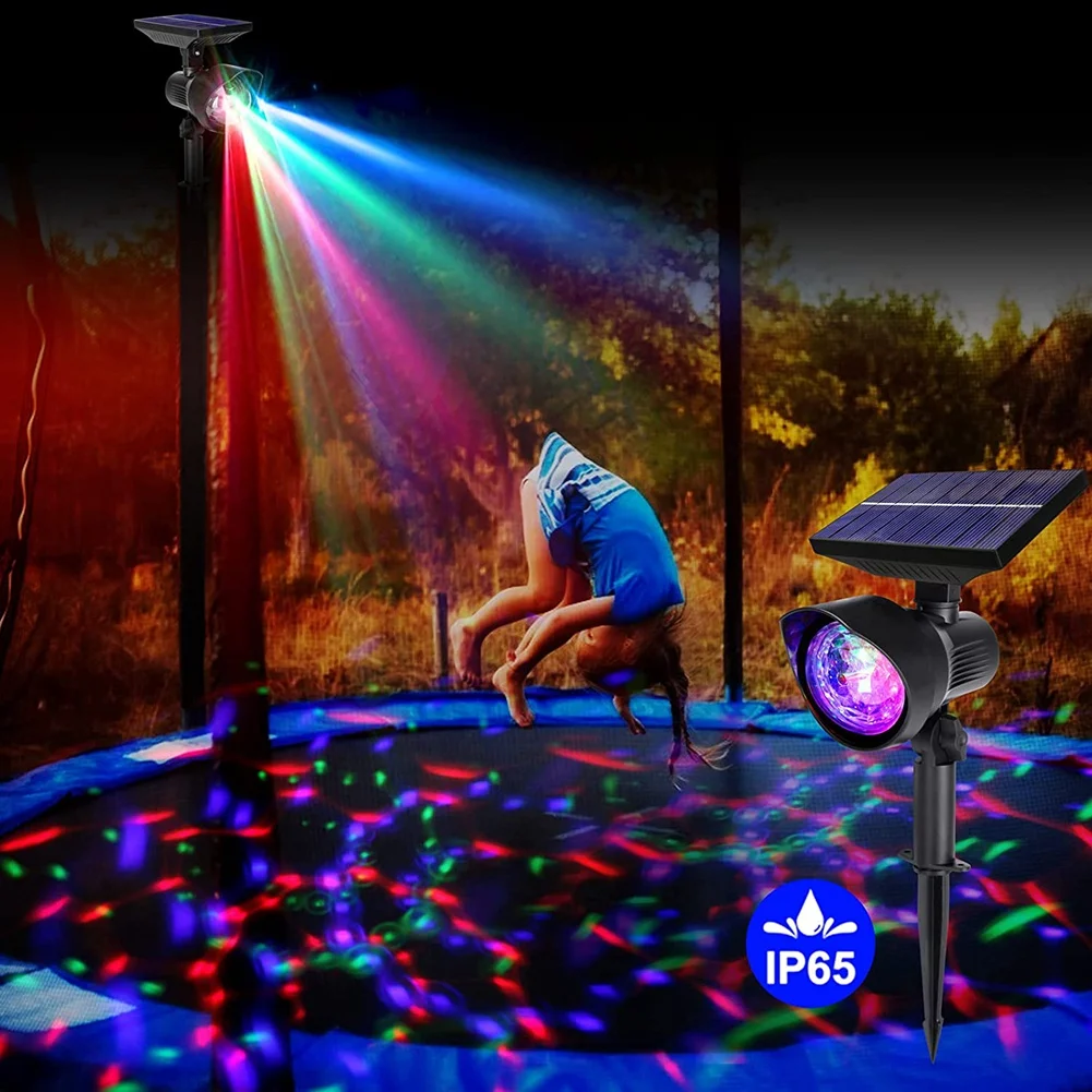 Waterproof Trampoline Lights-Trampoline LED Lights Solar Powered with Auto On/Off for Trampoline-Trampoline Accessories