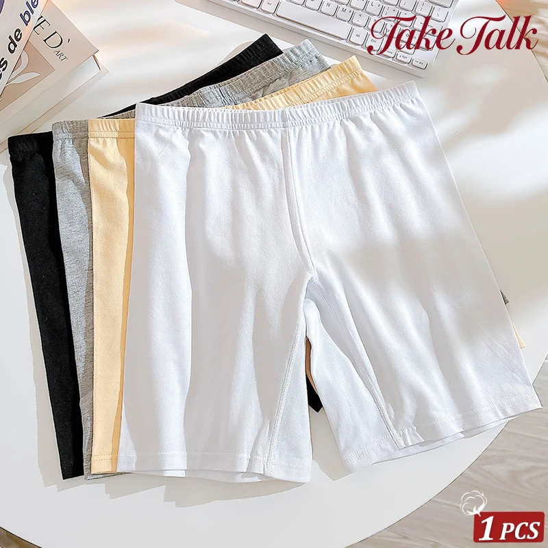 Women's Panties Cotton Seamless Sports Boxers Underwear High Waist Women Safety Pants Female Solid Color Lingerie Intimate S-XXL