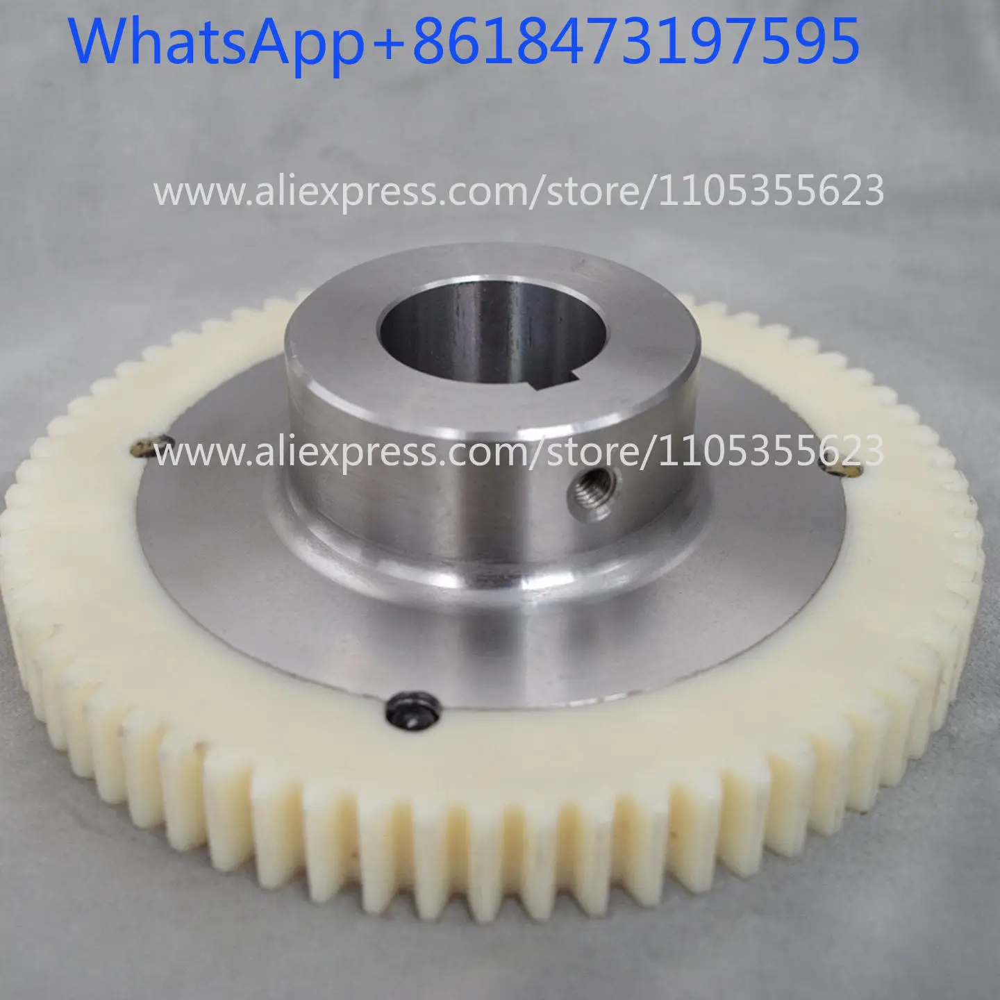 Slitting machine plastic steel gear 2.5 modulus 67 teeth 68 teeth