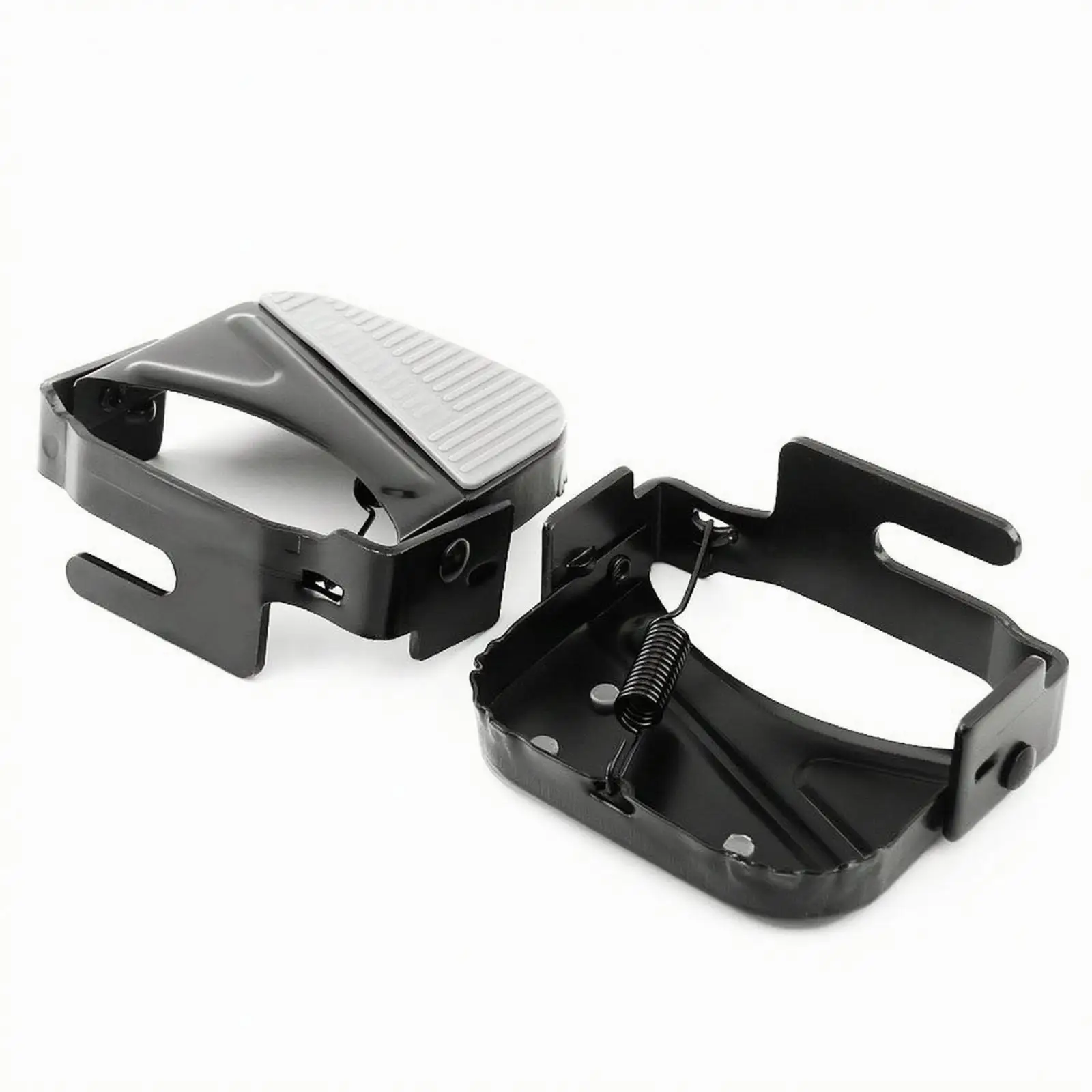 Rear Bike Footrest Rust-Resistant Foldable Bike Footrest Collapsible