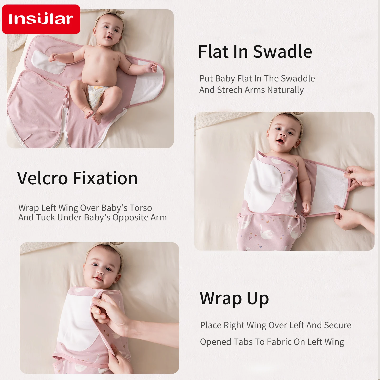 Хлопковое детское одеяло для новорожденных с защитой от запуска, летнее тонкое детское пеленание, универсальное, удобное, на все сезоны