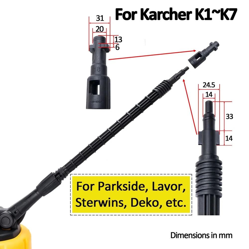 Pressure Washer Patio Cleaner Floor Scrubber Surface Cleaner Brush For Karcher Lavor Champion Sterwins Parkside Pressure Washer