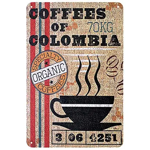 

Coffee Theme Sign Metal Tin Sign Vintage Wall Decor Retro Bar Coffee Shop Home Decor Metal Poster Pub Metal Sign aasd-72