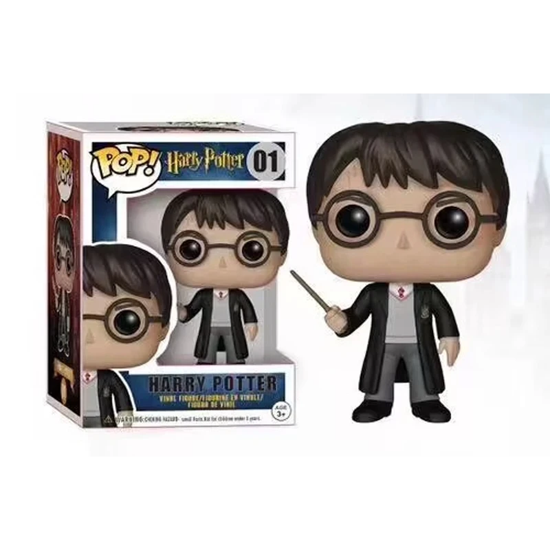 POP Harry Potter Ron Hermione Snape Dobby Luna Lord Voldemort Soul Eating Vinyl Action Figure Collection Model Toys Gifts