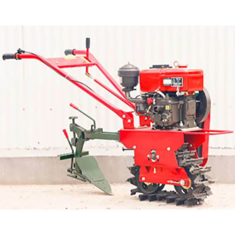 Chain Track Cultivator Trenching Soil Cultivation Plough Field Soil Cultivation Agricultural Use Gasoline And Diesel Models