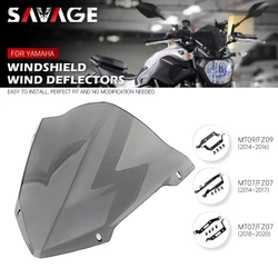 Windshield Windscreen For YAMAHA MT07 FZ07 MT09 FZ09 Motorcycle Accessories Wind Deflectors Parabrisas MT-07 FZ-07 FZ MT 07 09