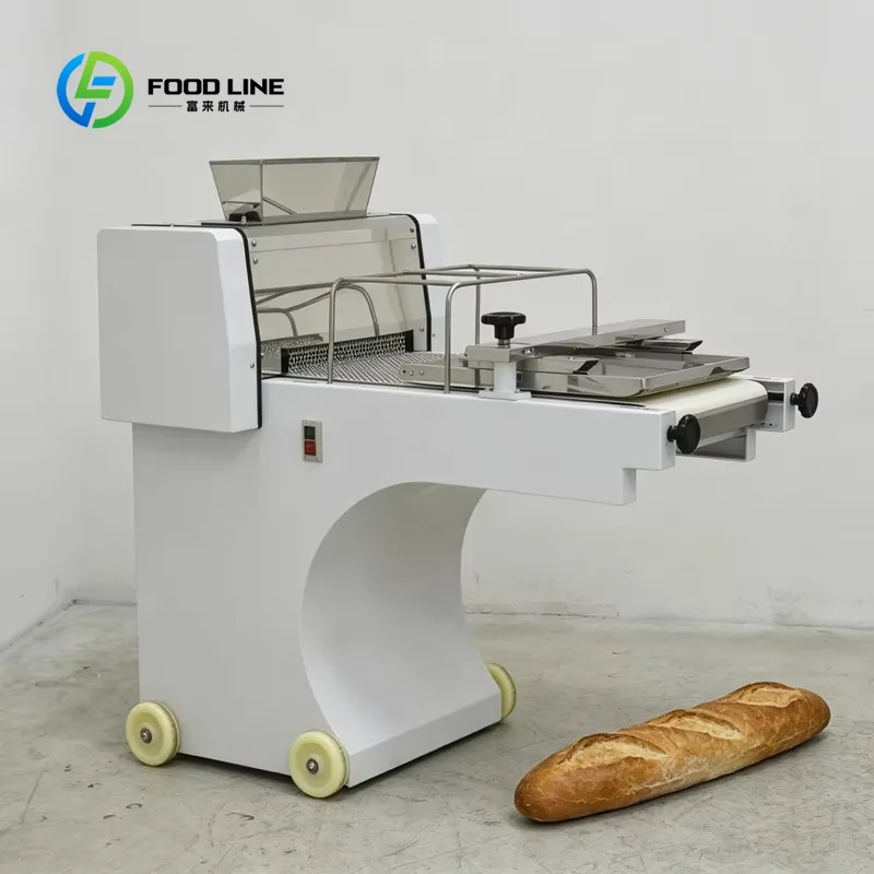 High Precision Electric Dough Moulder, Custom Commercial Bakery Equipment for Toast Bread Forming and Moulding