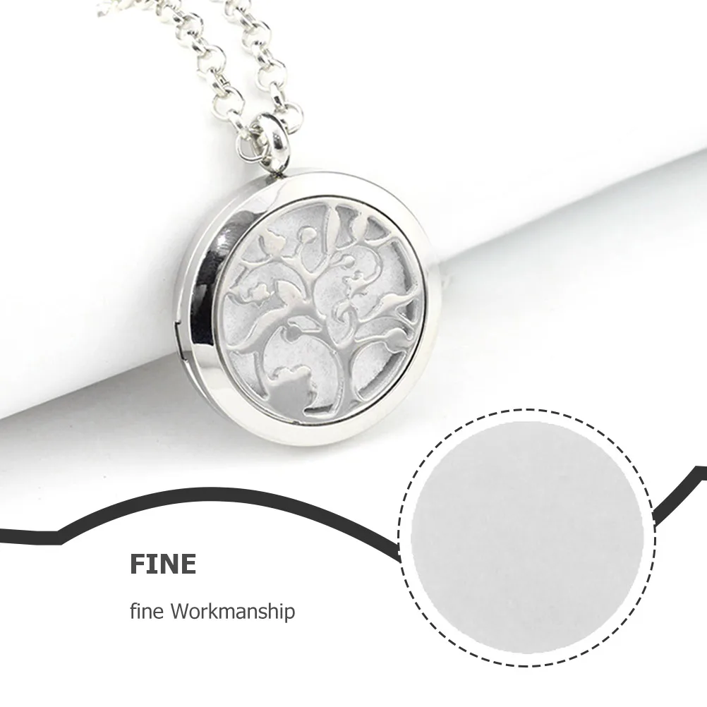 

100pcs Aroma Pads Cotton Essential Oil Diffuser Refill Replaceable For Necklace Locket Pendant Compact Round Supply Accessory