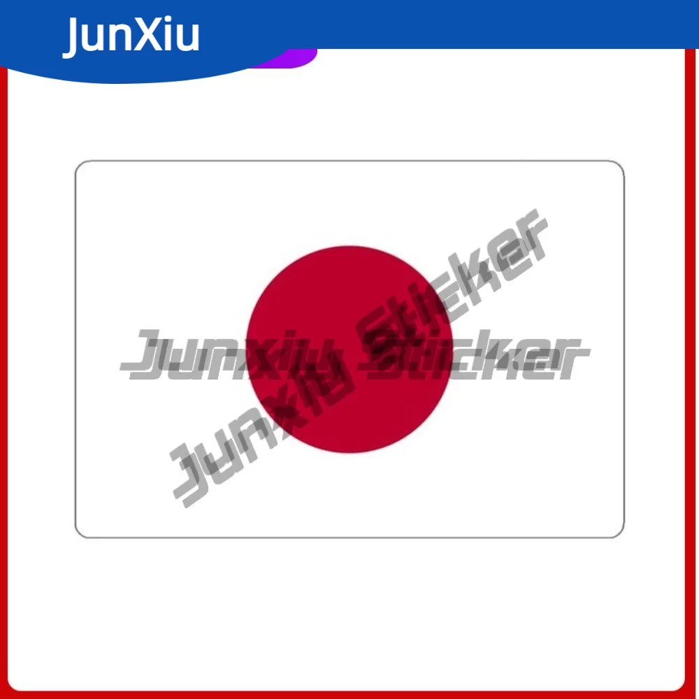 

Japan Flag Travel Journals Souvenir Stickers Decorative Decals For Car Suv Camper Windows Windshield Luggage Kayak Laptop Custom