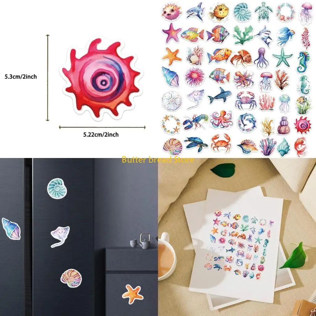 w89c-200x-set-self-adhesive-stickers-sea-animal-stickers-ocean-stickers-fish-stickers-for-laptops-scrapbooking-decorations