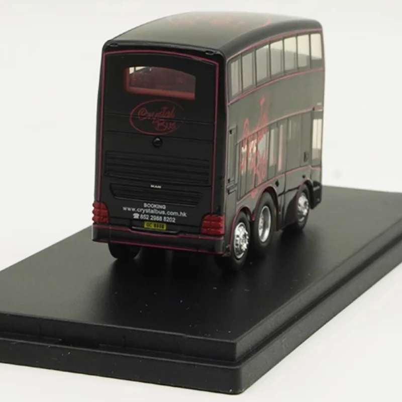 MAN A95 Q Double Deck Bus Plastic Car Model Finished Product Simulation Toy Collection Gift Static Model Display Souvenir