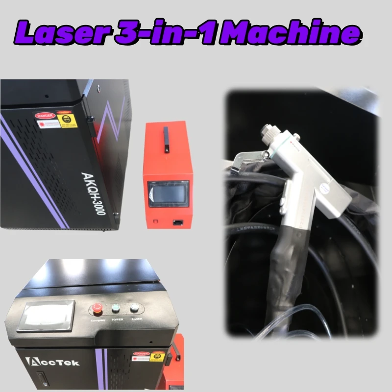 Best Offer Double Wobble Laser 3-in-1 Machine Rust Rmover Oxide Layer Cleaning SS CS ALU Sheet Soldering Lazer Welder 2000w 3kw