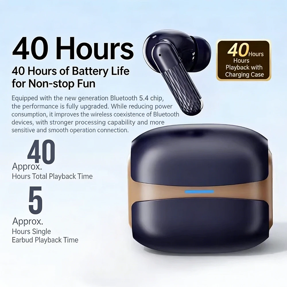 919 - Wireless Bluetooth Noise-Canceling Headphones, High-Definition Music Bluetooth Headphones, Battery Life, Gaming Headphones