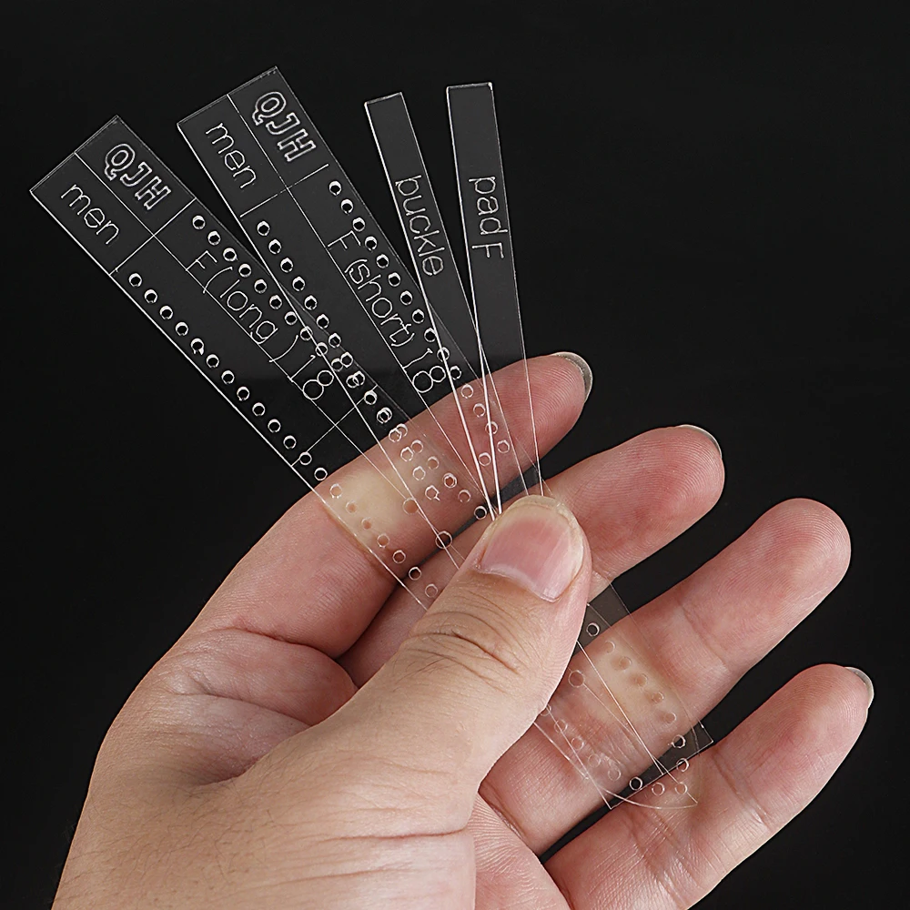 Strap Band Leather Craft Tools Transparent Acrylic Watch Strap Template Home DIY Supplies Watch Strap Mold Men and Women