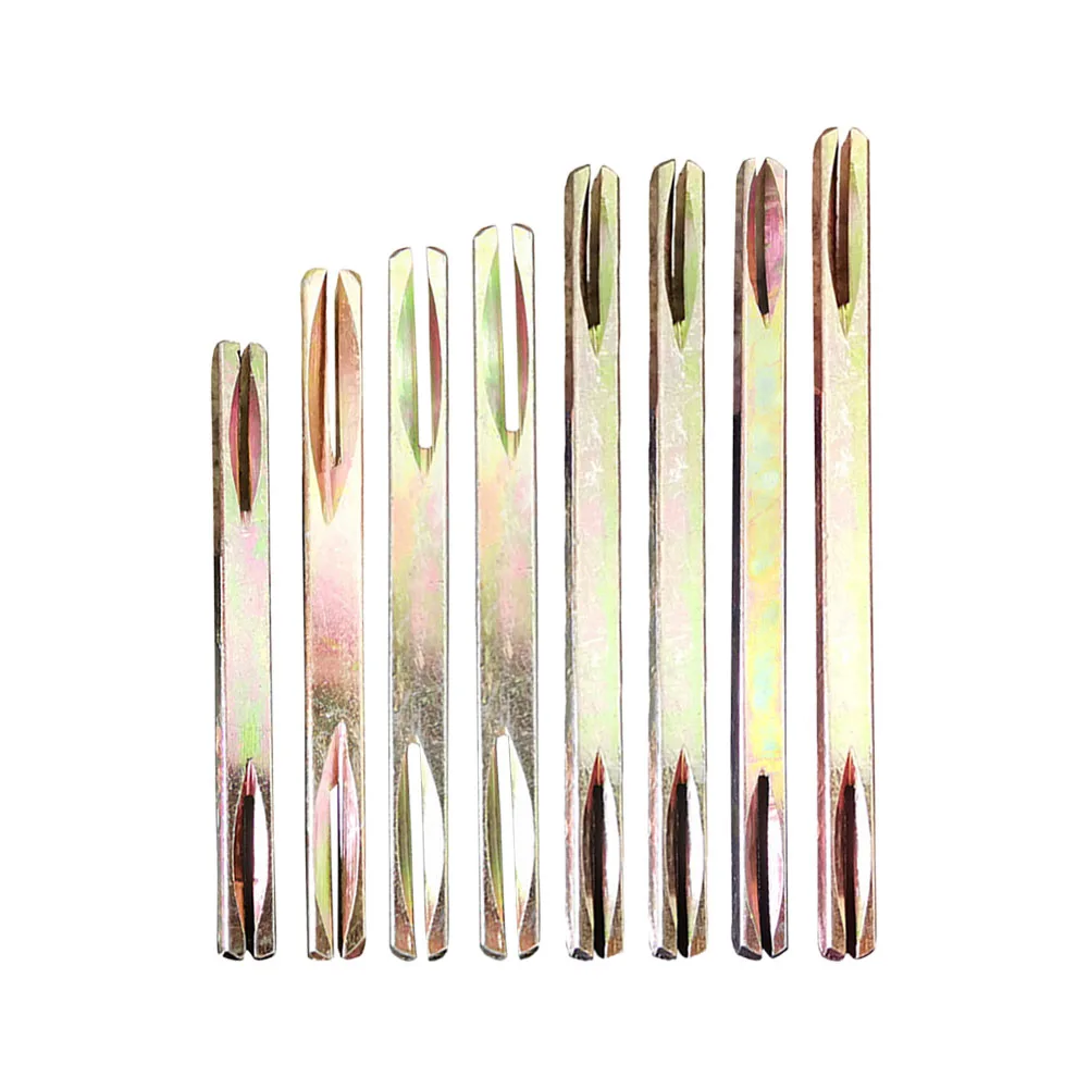 1pc 85-130mm Square Spindle 8mm Galvanised Door Window Handle Iron Square Pin Fingerprint Lock Square Axis Square Strip