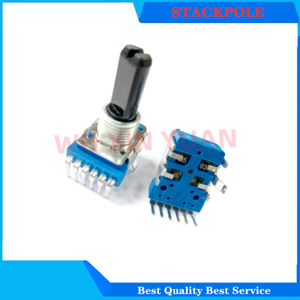 2pcs  RK1114GH  6 - Pin Dual Channel Audio Mixer Potentiometer 103 B10K RK1114GH 10K 50K