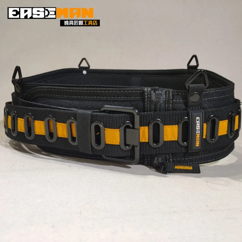 Professional Heavy Duty Tool Electrician Waist Pack Multi-function Hardware Tool Combination Belt Shoulder Strap Storage Bag