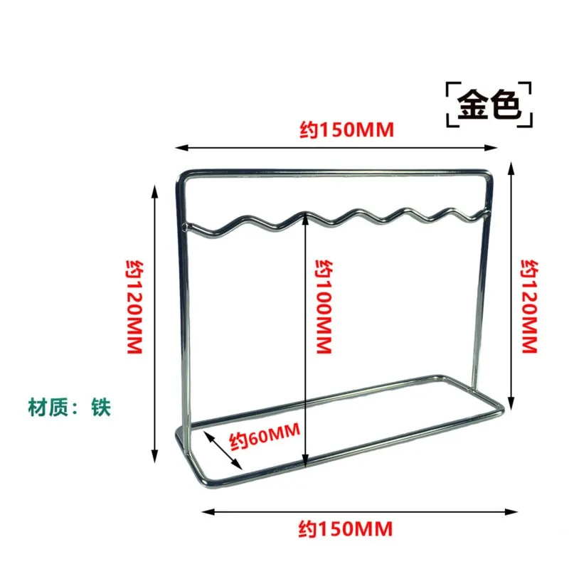 New Mini Stand Display Stand Iron Frame Doll Wardrobe Dress-Up Doll Clothes Hanger Iron Frame + Mini Hanger Set Accessories