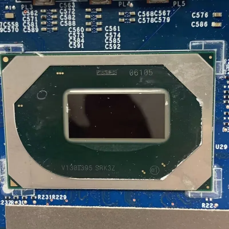 For MSI MS-16R51 VER:1.2 W/SRK3Z I5-10500H CPU Mainboard N18P-G61-A-A1 GTX1650 Laptop Motherboard 100% Fully Tested Working Well - Image 6