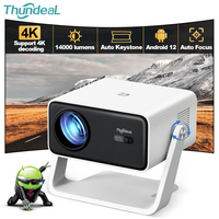 ThundeaL TD85SE 2K 4K Full HD 1080P Video Projector Android Auto Focus TD85W Home Theater 3D LED Portable Beam Projector