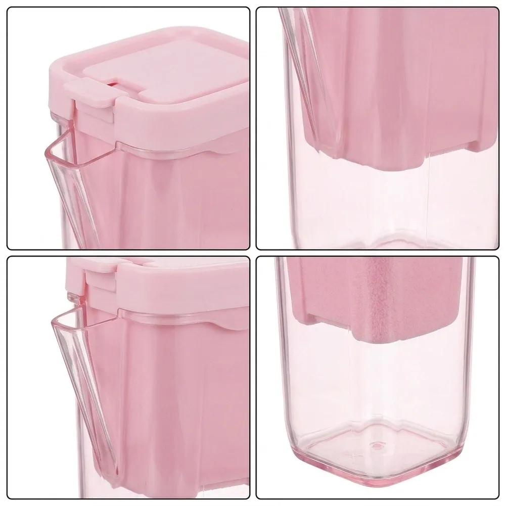 10pcs Self Watering For Indoor Plant Pots with Side Refill Opening Dual Layer Transparency and Frosted Plant Labels