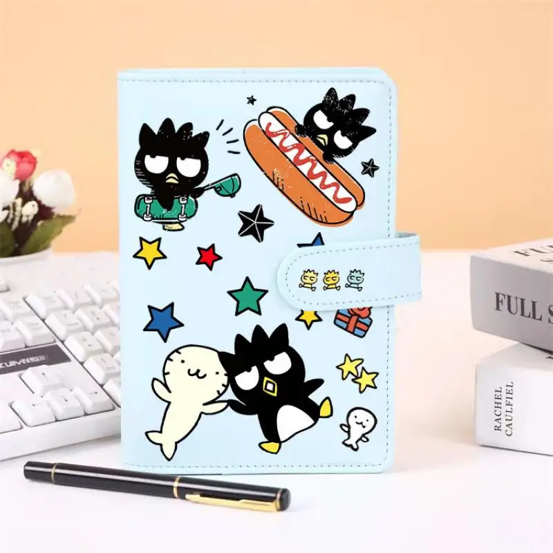 Kawaii Sanrio Bad Badtz Maru Cute Cartoon Girl Hand Ledger Student Journal Notebook Binder Anime Characters Festival Gift