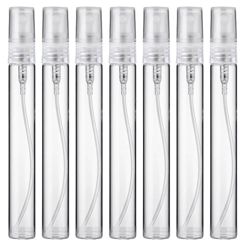 

8PCS 10ML Perfume Bottle Portable Glass Refillable Spray Bottle Atomizer Container Women Perfume Pump Travel Bottle