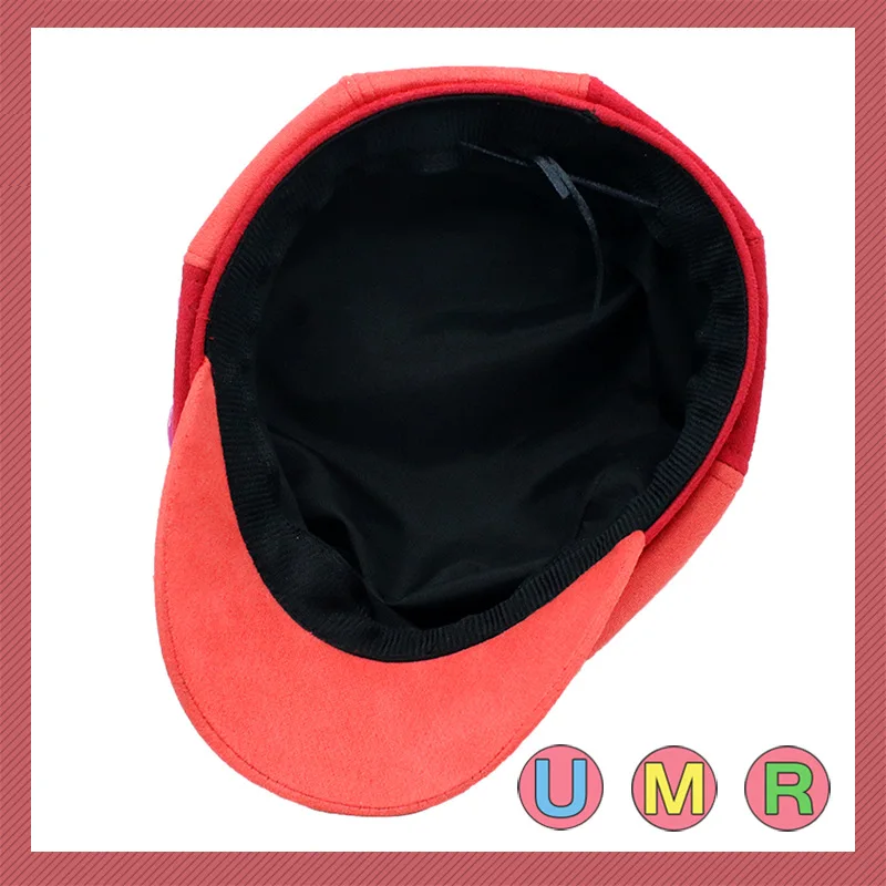 Anime Doma Umaru Cosplay Hat UMR Himouto! Umaru-Chan Cosplay Cap with Badges Umaru Doma Anime Costume Hat Accessory Umaruchan