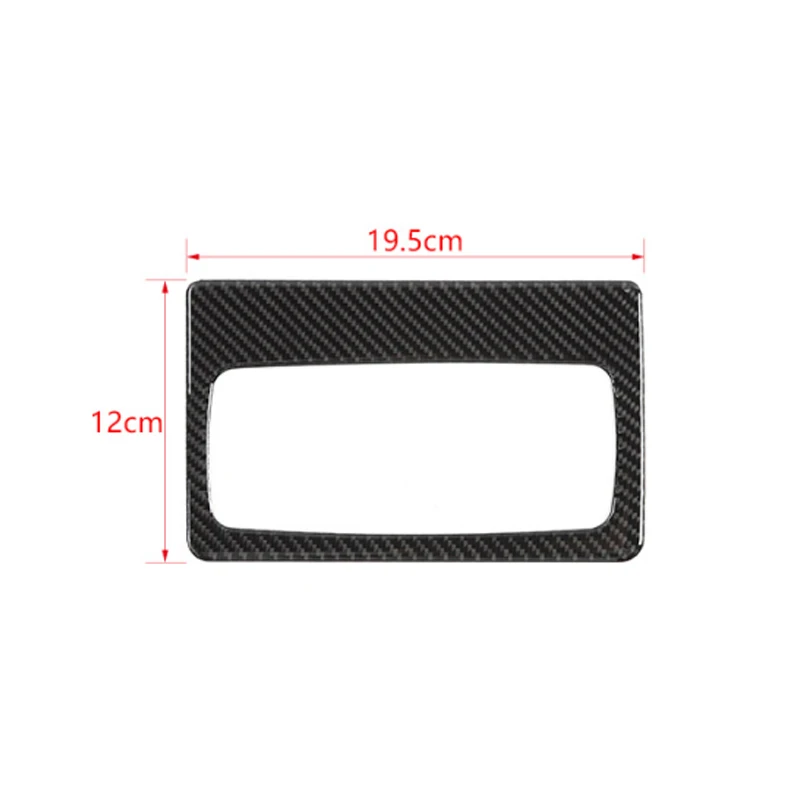 for 4Runner 2010-2017 2018 2019 2020 Rear Seat Air Vent Outlet Panel Decoration Decal Cover Car Interior Accessory Carbon Fiber