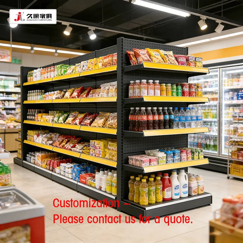 custom.Corrosion Supermarket Shelf Easy to Install Display Shelf Retail Stores