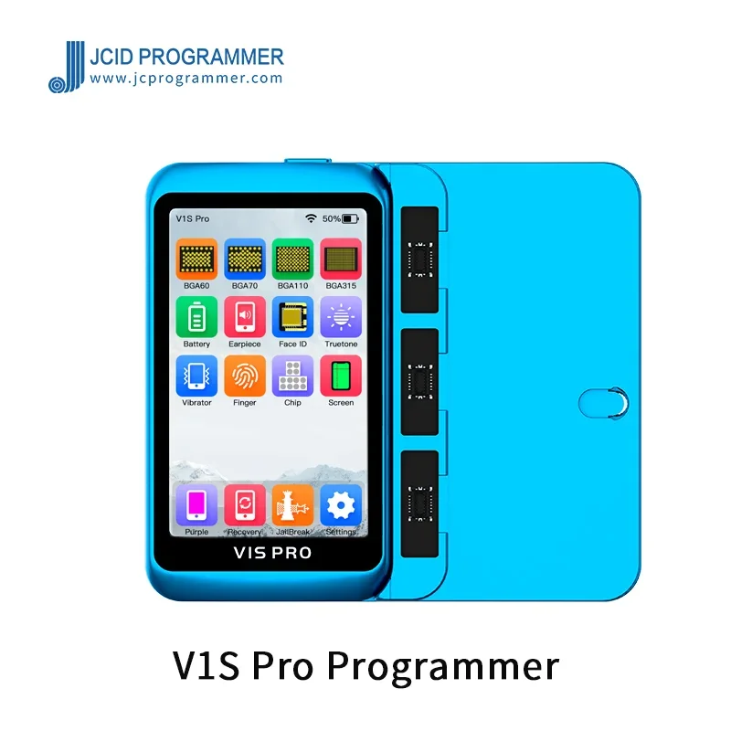 JCID V1SE /PRO1000S /P13 V1S Pro Programmer With BGA110 BGA70 BGA315 Other Testing Adapater Integrates All Functions