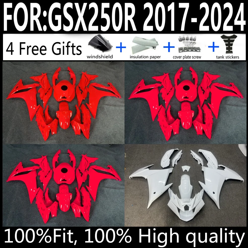 

Injection Fairing Kit for Suzuki GSX250R 2017-2024 - 100% Fitment, OEM AB