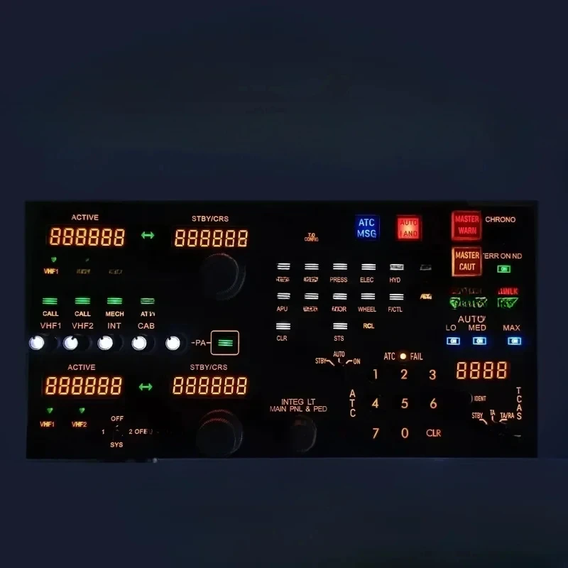 Cocok untuk panel simulator penerbangan panel penerbangan terintegrasi Airbus