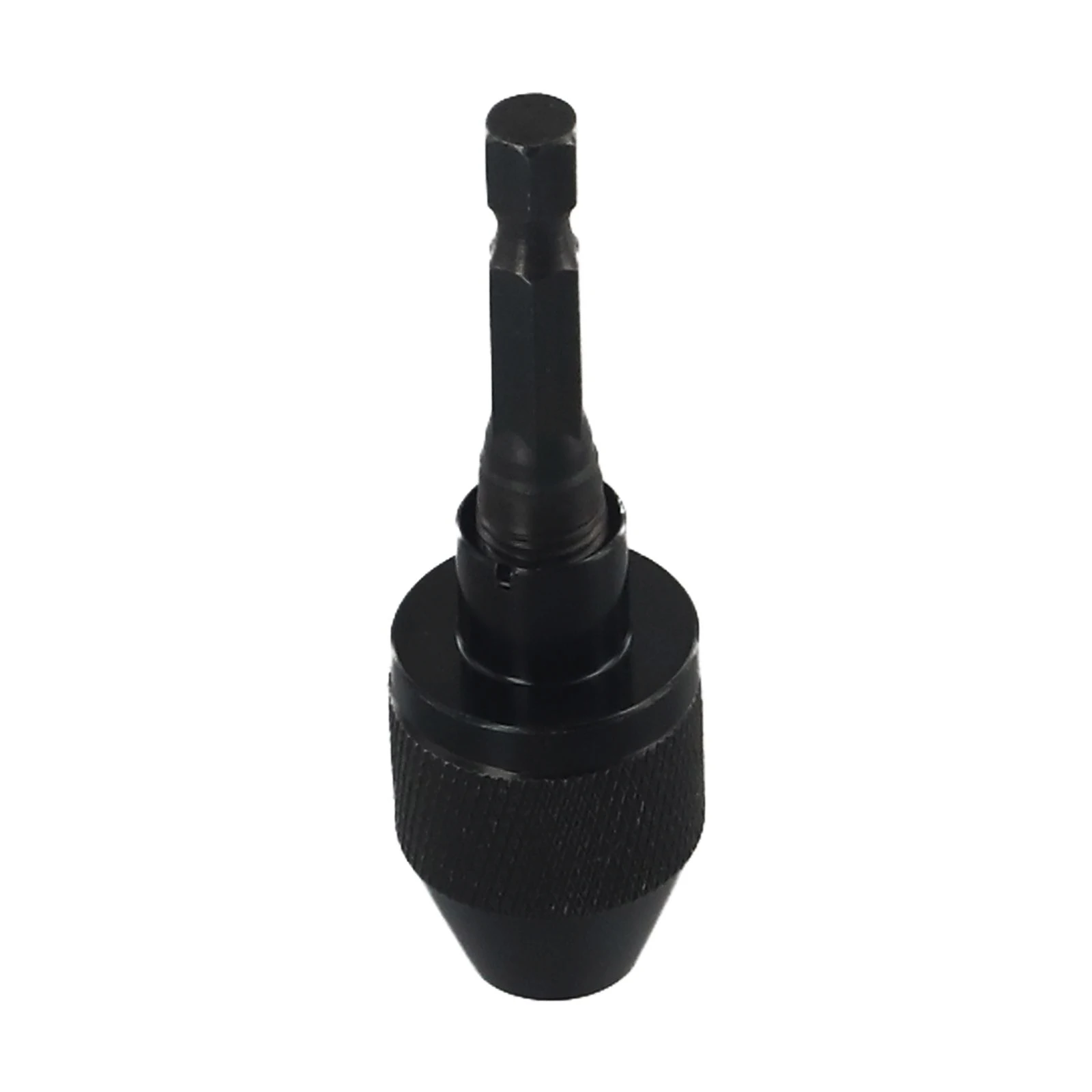 Convenient and Reliable Keyless Chuck Conversion Hex Shank Adapter Compatible with 1/4 Drill Bits Easily Lock and Release