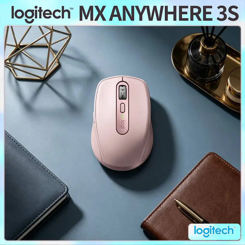 

Wireless MX Anywhere 3S - 8K DPI, MagSpeed Scroll, Anti-Slip, Perfect for Snack Creative Studio & Design Task