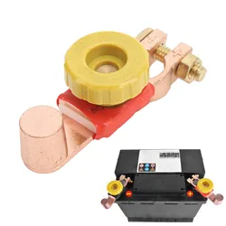 6V 12V 24V Auto Battery Disconnect Switch Power Cut Off Positive Battery Terminal Connector for Car RV ATV