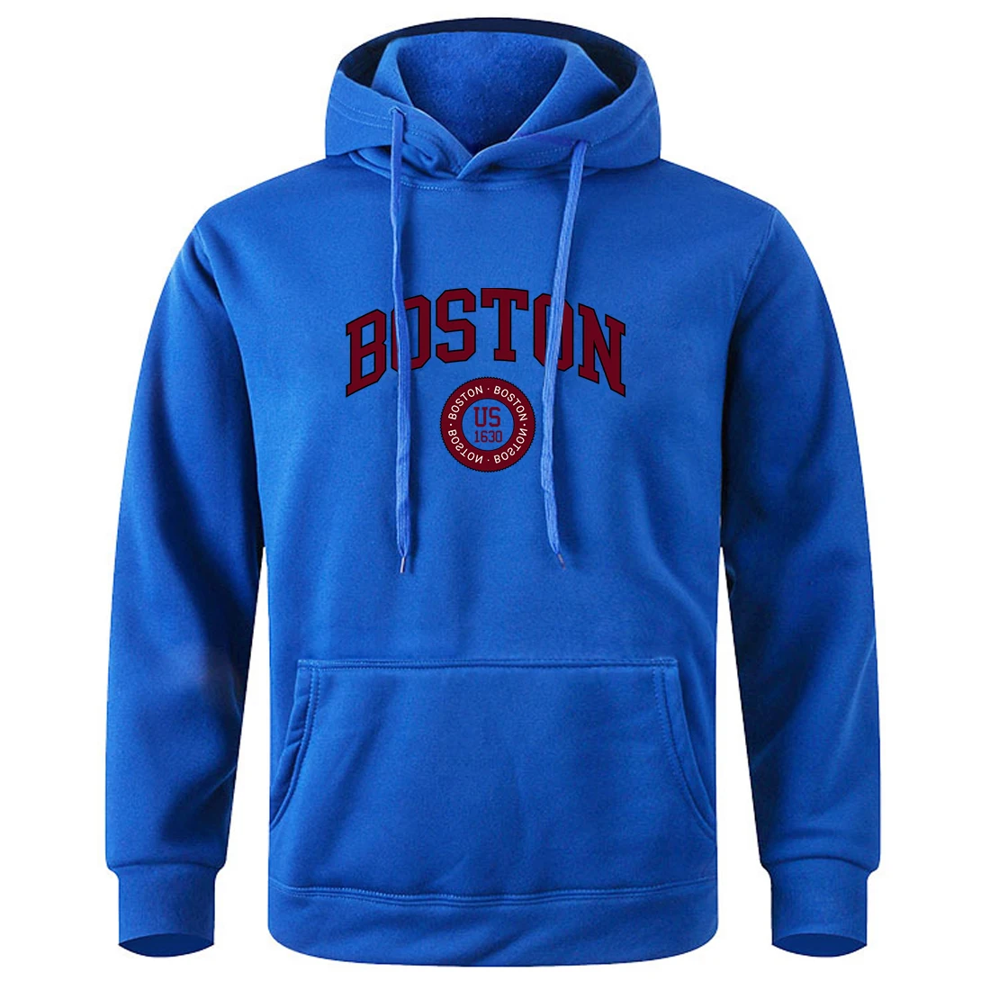 

Boston City Us Founded In 1630 Men'S Hoodie Graphic Novelty Hooded Shirt Loose Oversized Tracksuit Colorful Fashion Man Hooded