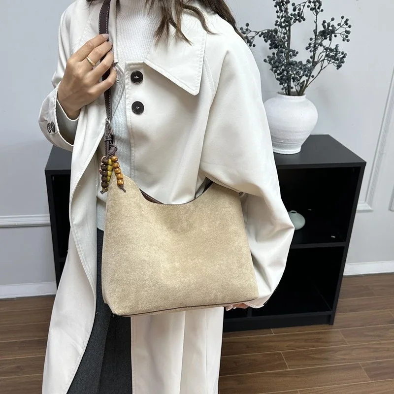

Stylish Designer Diaper Bag Women's Leather Tote Luxury Crossbody Bag Vintage Minimalist Large Capacity Elegant Fashion