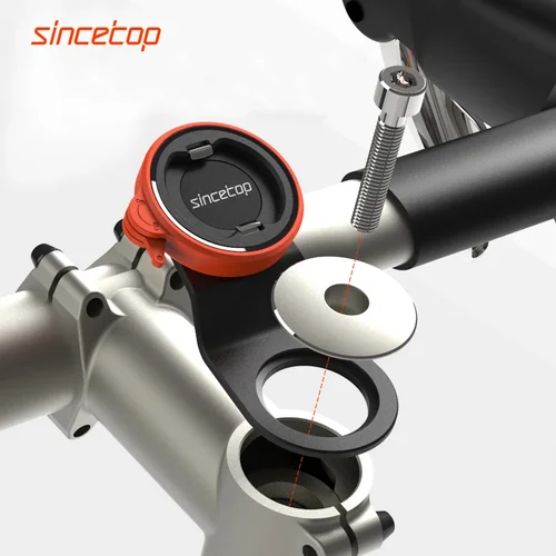 Imagen 2 del producto Soporte de teléfono para eje de bicicleta de montaña, soporte para teléfono inteligente, compatible con Xiaomi y iPhone