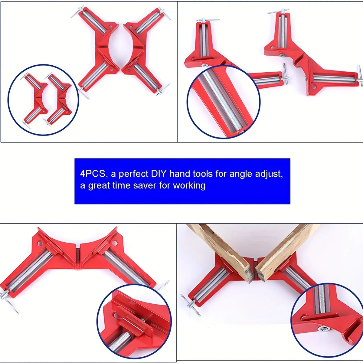 Niu Xiang Heavy Duty F Parallel Clamp Large Fiture Clamp 70mm Depth Adjustable Clamps for Woodworking