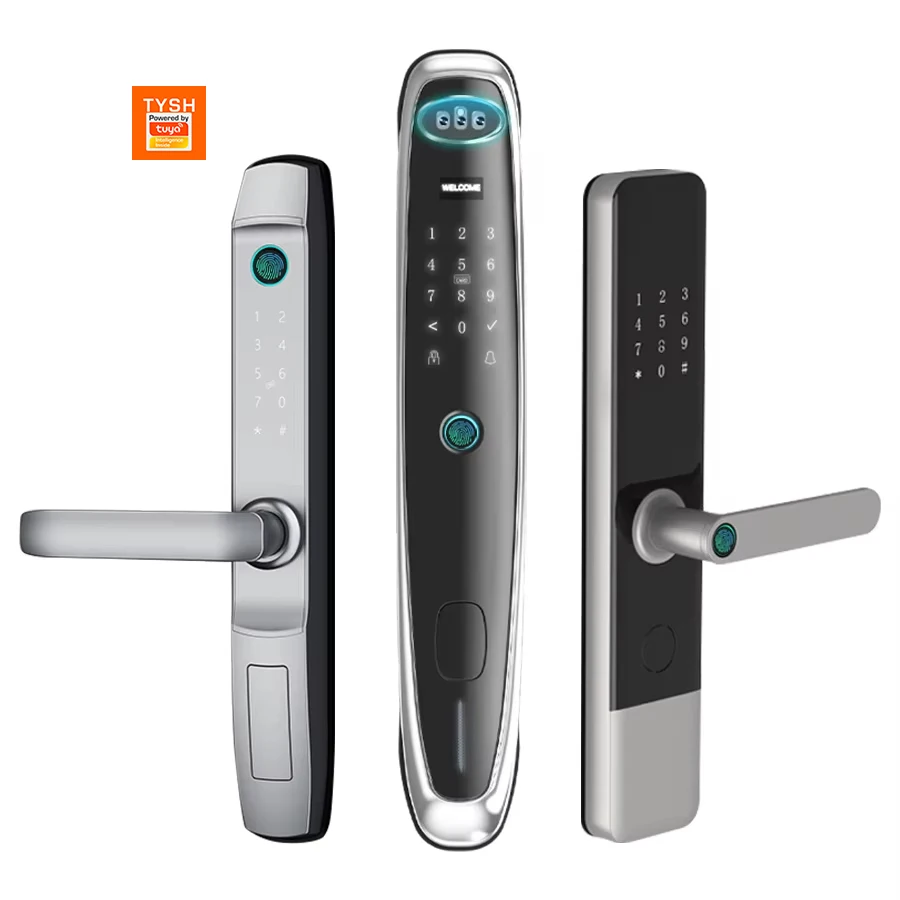 STLF Smart Home Digital Biometrico automatico Tuya Wifi Impronta digitale Smart Door Lock con alta sicurezza