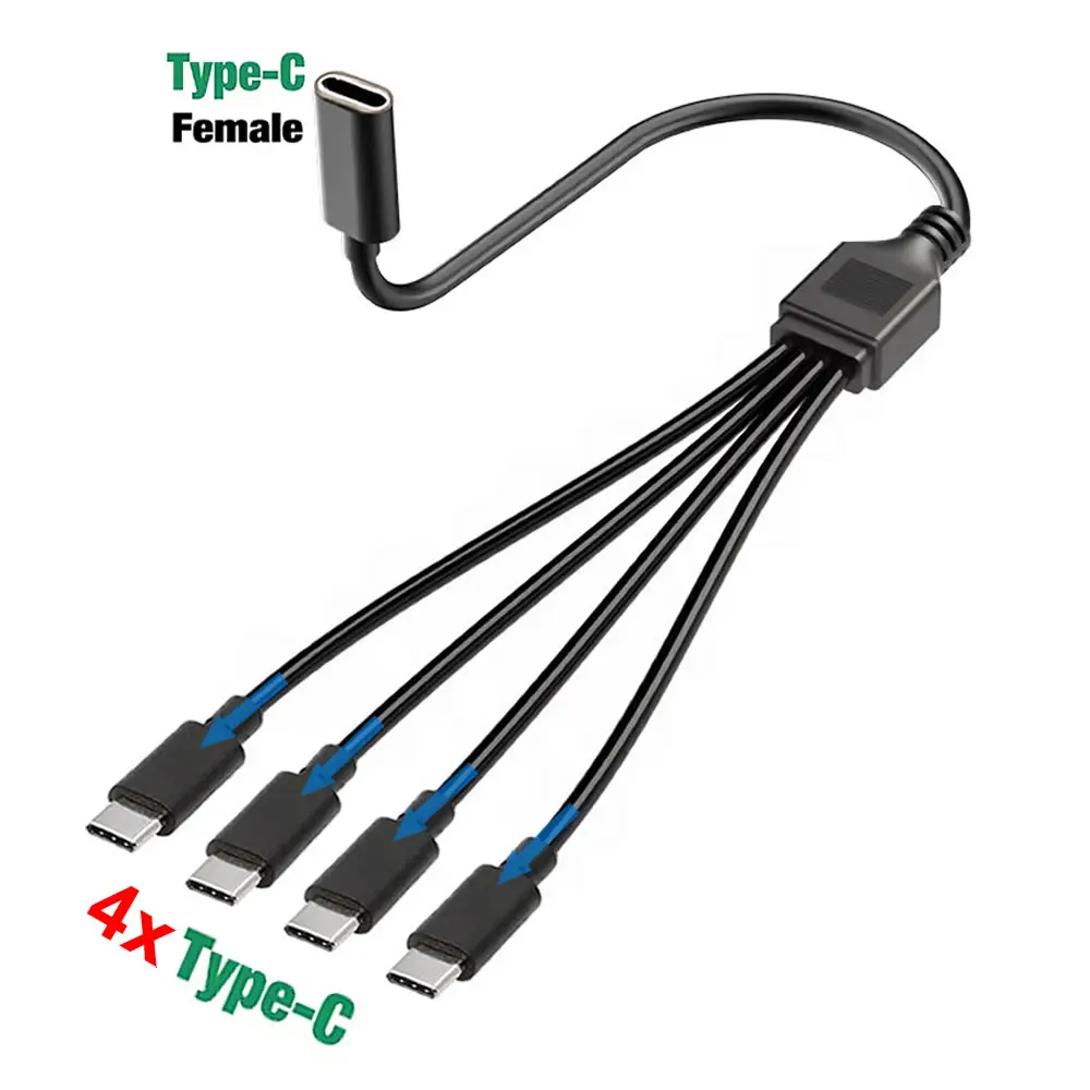 Usb C Female To 4 M…