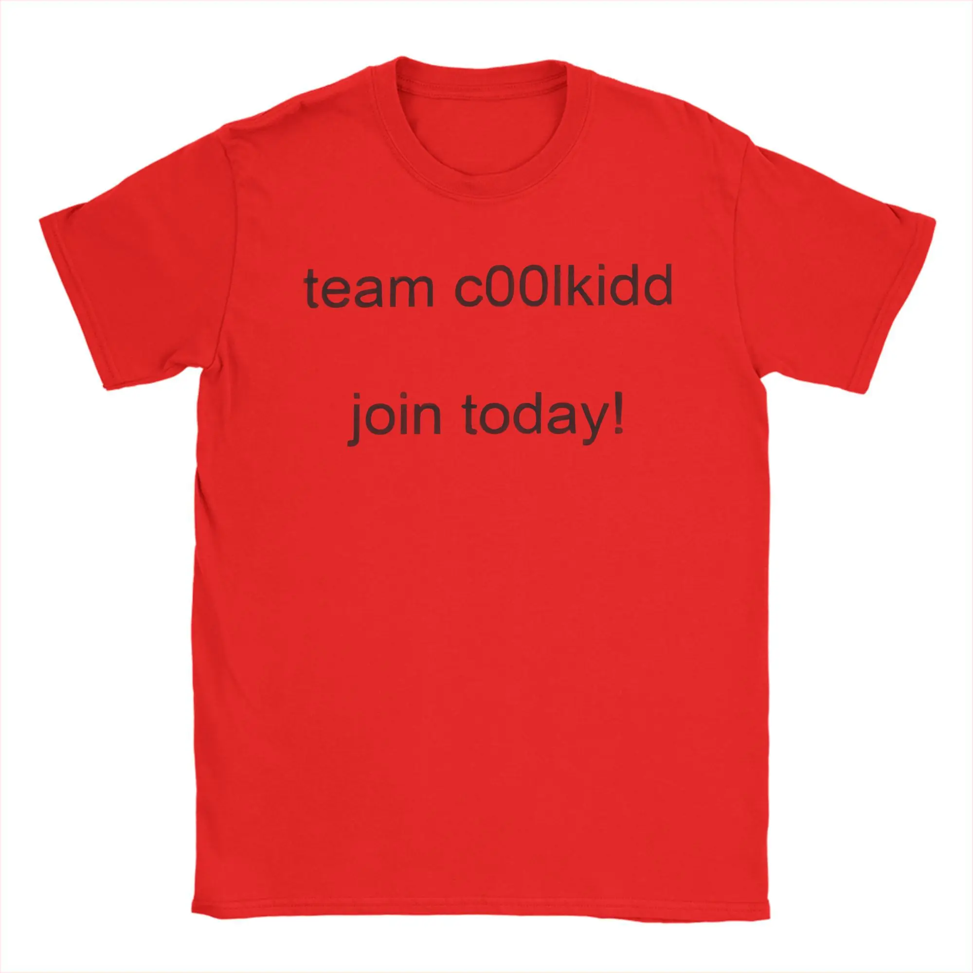 

Team c00lkidd Join Today T-Shirt Men Vintage Cotton Tee Shirt Round Collar Short Sleeve T Shirt Gift Idea Clothes