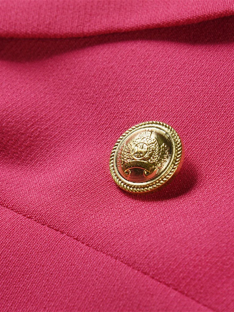 Tonval Vintage doppiopetto pied de poule giacche Blazer per le donne indossare al lavoro abiti da ufficio autunno inverno capispalla Blazer