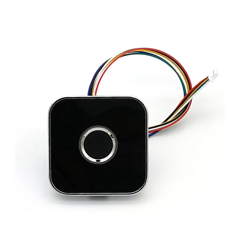 R502-AW DC3.3V Ring LED Zinc Alloy Enclosure Easy Installation Fingerprint Module Sensor Access Control Arduino
